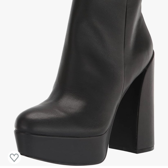 New Guess Black Platform Booties - Picture 8 of 10